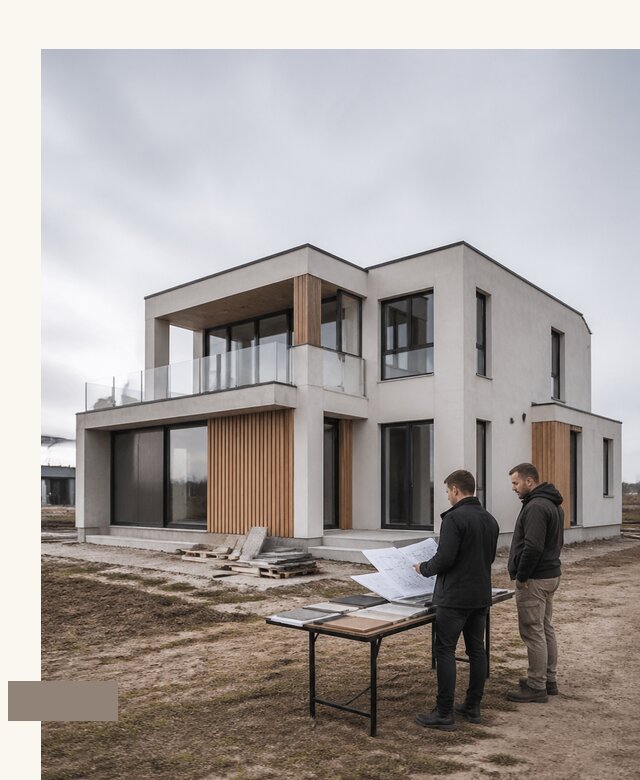Проект двухэтажного дома из газобетона в Мытищах от 45698 | А3дПро-Мтщ